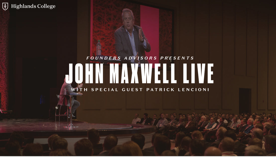 John Maxwell Live Notes MealFit