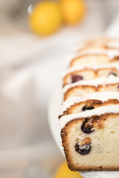 Refreshing Blueberry Lemon Pound Cake