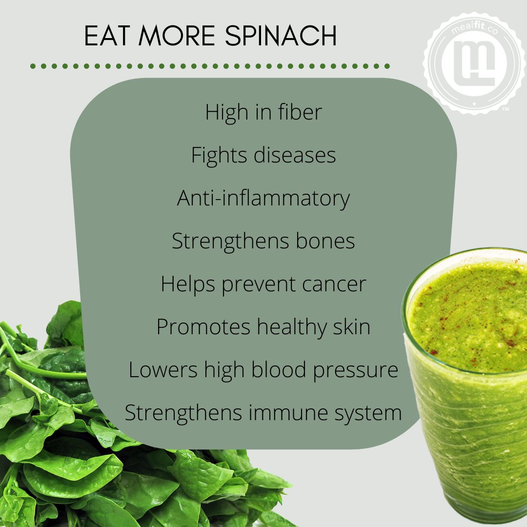 8 Health Benefits of Eating Spinach MealFit